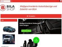 Tablet Screenshot of bila-shop.com